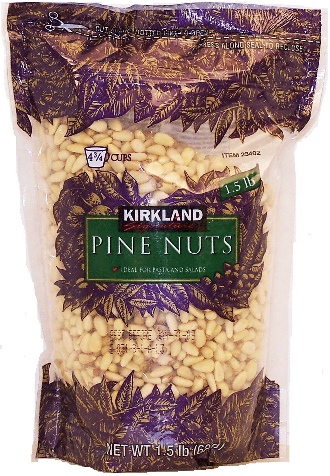 Kirkland Signature  pine nuts, ideal for pasta and salads Full-Size Picture